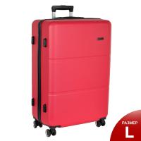 Чемодан L пластик большой Р612 (3-ой) 28"