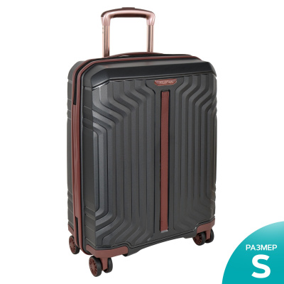 Чемодан PP малый Р0015 (20") (Черный)