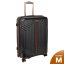 Чемодан PP средний Р0015 (24") (Черный)