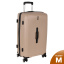 Чемодан PP средний РР829 (3-ой) 24" (Бежевый)