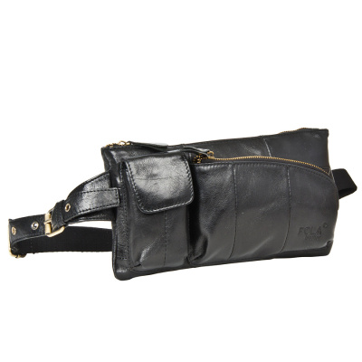 Мужская кожаная сумка 0243 (Черный)
