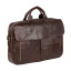 Мужская кожаная сумка 5151 коричневая (Темно-коричневый)