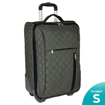 Дорожная сумка на колесах П7123 (20") н (Хаки)