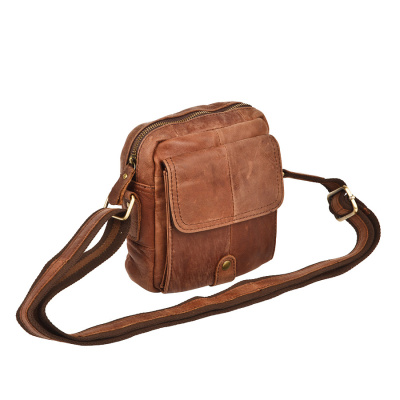 Мужская кожаная сумка 2135 Brown (Коричневый)