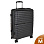 Чемодан PP средний Р0007 (24") (Черный)