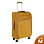 Чемодан средний Р2007 (3-ой) 24" (Желтый)