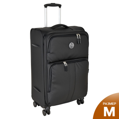 Чемодан средний Р2319 (24") (Черный)