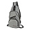 Однолямочный рюкзак П0140 (Серый)