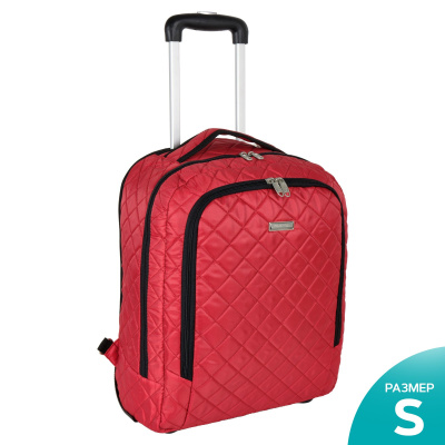 Сумка-рюкзак на колесах П7102н (Красный)