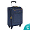 Чемодан малый Р1919 (3-ой) (19") (Синий)
