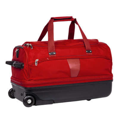 Дорожная сумка на колесах А242 (Бордовый)