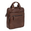Мужская кожаная сумка К8037 коричневая (Коричневый)