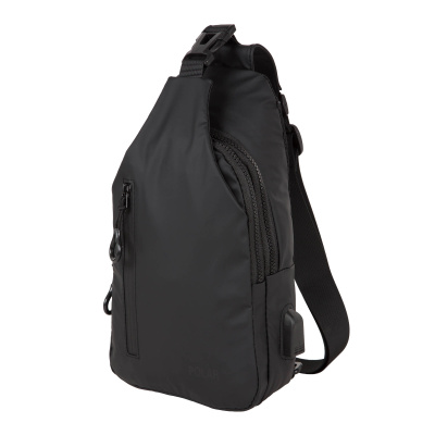 Однолямочный рюкзак 18247 (Черный)