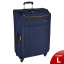 Чемодан большой Р1919 (3-ой) (28") (Темно-синий)
