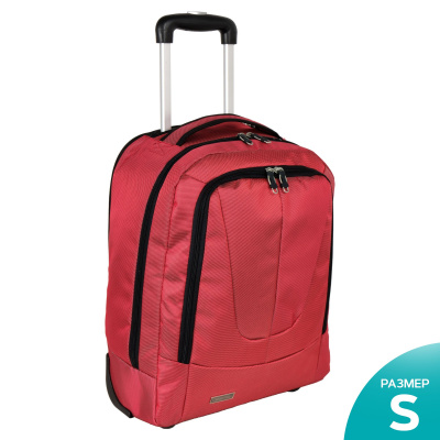 Сумка-рюкзак на колесах П7102-1 (Красный)