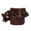 Мужская кожаная сумка 5211 коричневая (Коричневый)