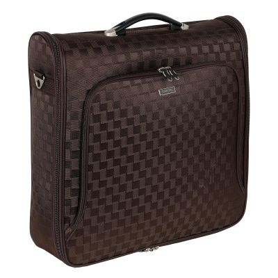 П7084 "ШАШЕЧКИ" коричневый портплед (Коричневый)