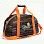 5997 сумка Фитнесс "радуга" с карманом под обувь (Оранжевый)