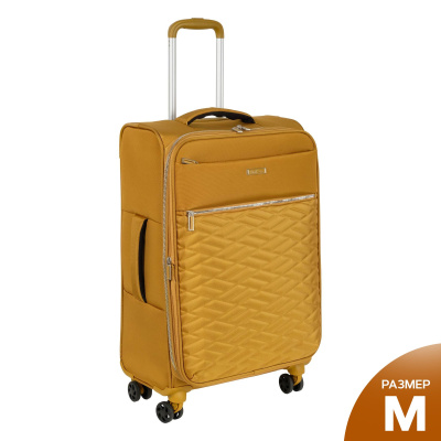 Чемодан средний Р2007 (3-ой) 24" (Желтый)