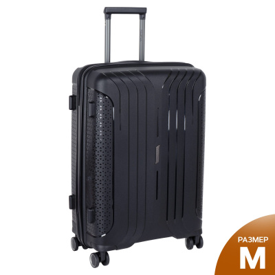 Чемодан PP средний РР811 (24") (Черный)